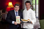 John Noonan of Flahvan's with Kevin Dundon